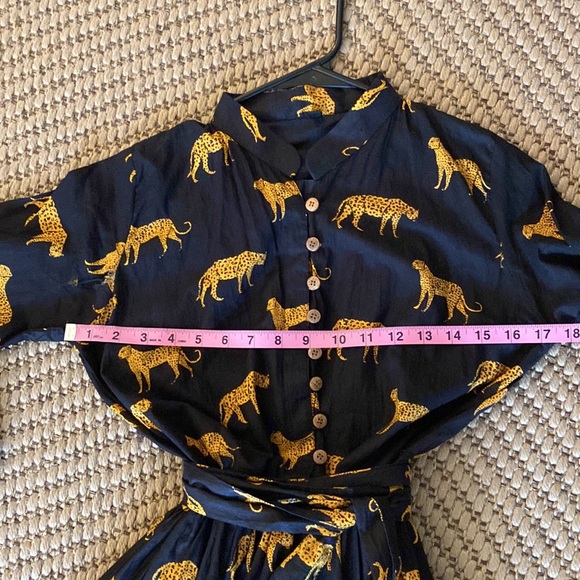 Leapord Print Dress size M - Picture 9 of 13